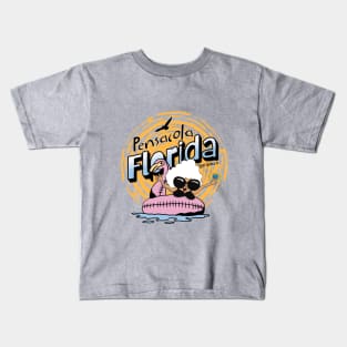 Pensacola Florida Float-Trip Kids T-Shirt